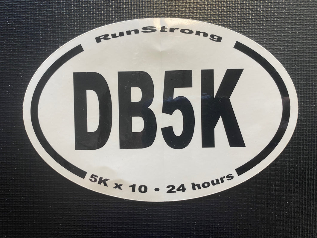 DB5K Oval Sticker